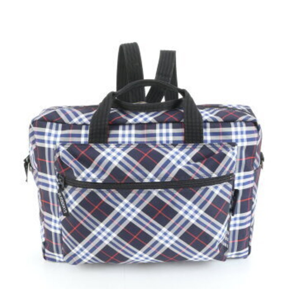 Burberry check shoulder bag backpack messenger crossbody - Picture 2 of 9